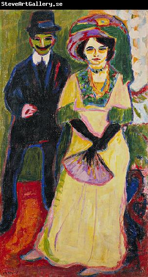 Ernst Ludwig Kirchner Dodo and her brother